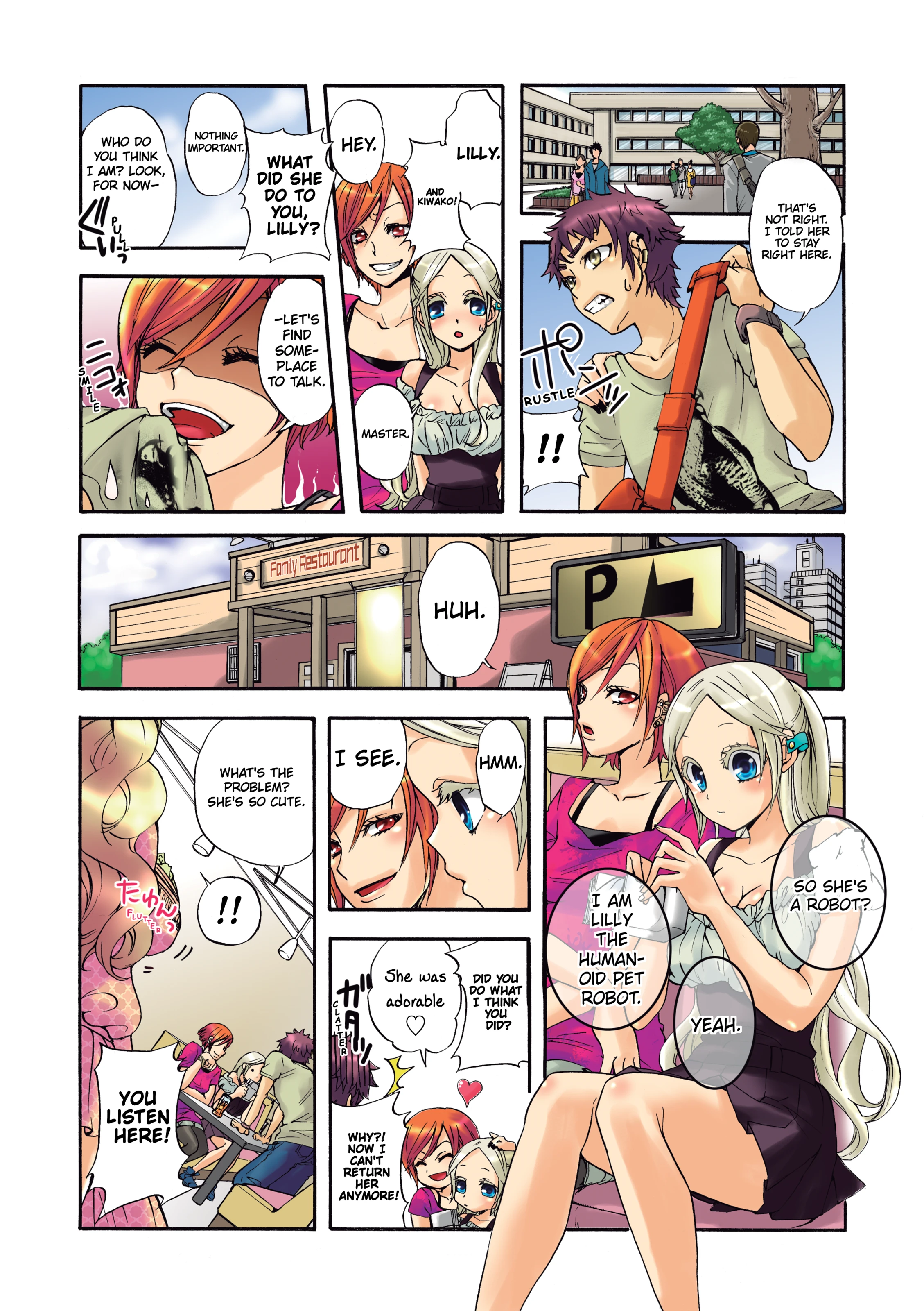 Pet Robot Lilly 3 porn comic picture 13