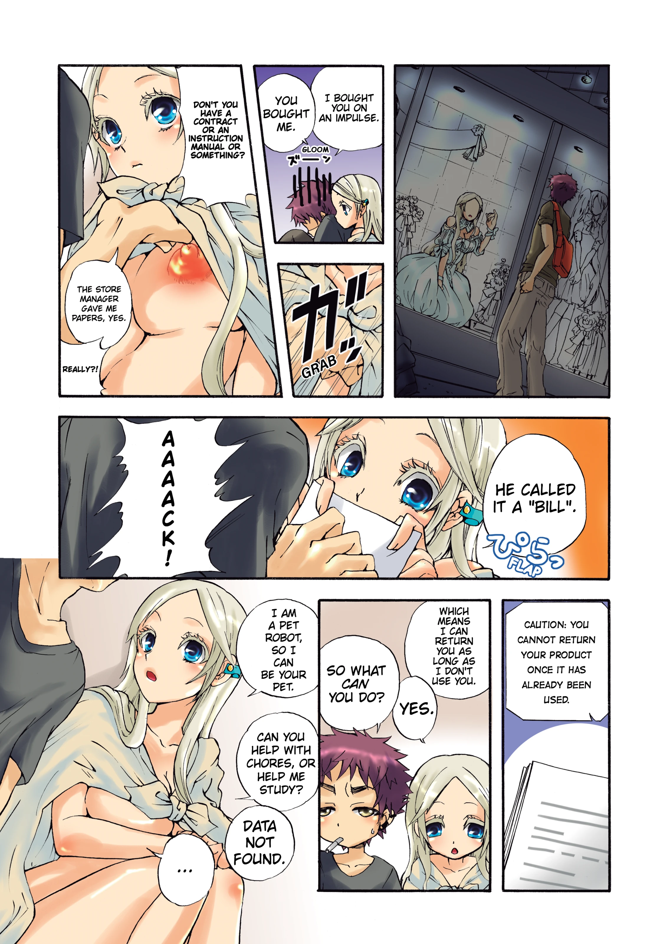 Pet Robot Lilly 3 porn comic picture 5