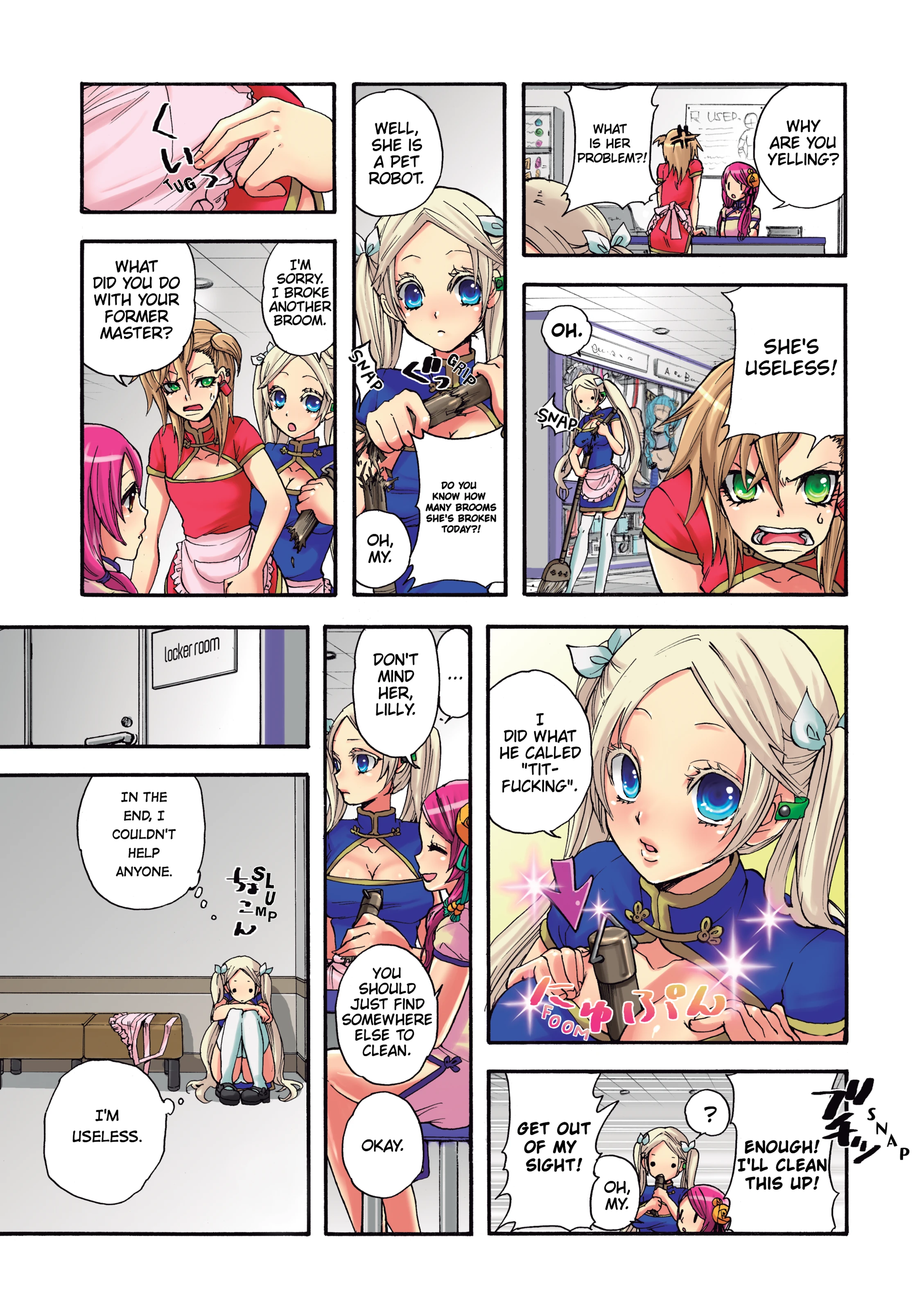 Pet Robot Lilly 4 porn comic picture 10