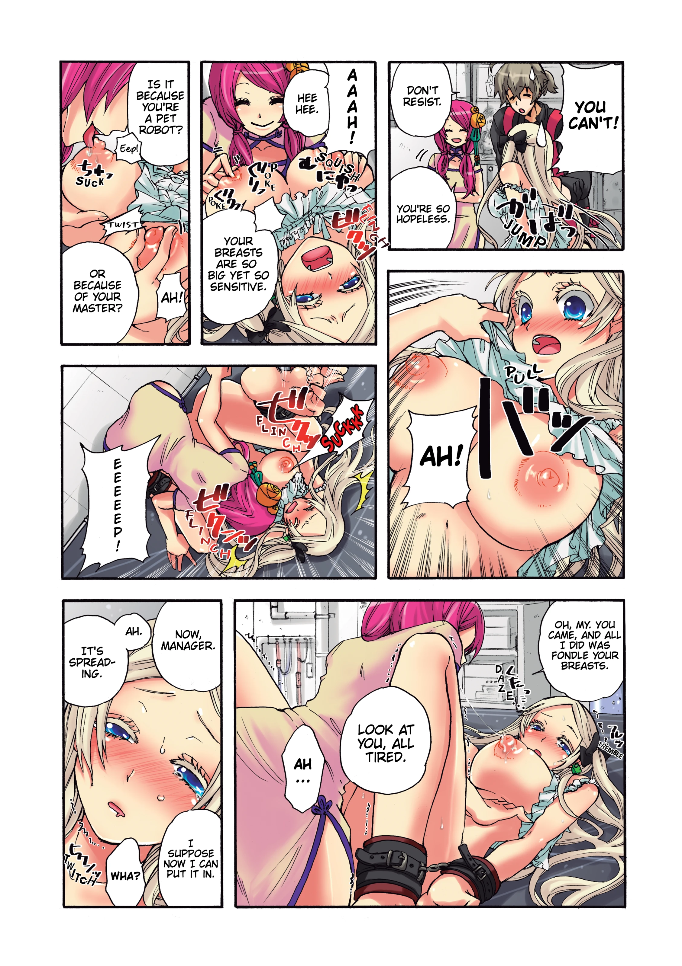 Pet Robot Lilly 4 porn comic picture 6