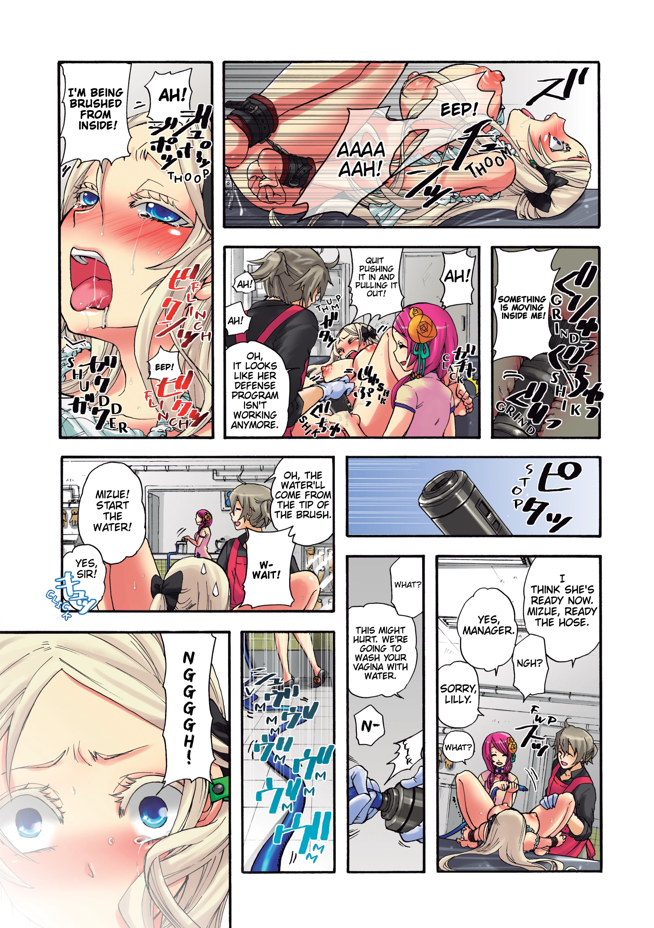 Pet Robot Lilly 4 porn comic picture 7