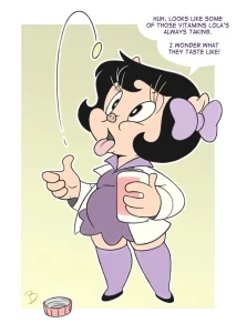 Petunia's Transformation porn comic picture 1