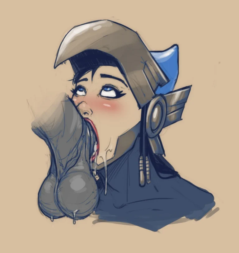 Pharah Super Slut porn comic picture 13