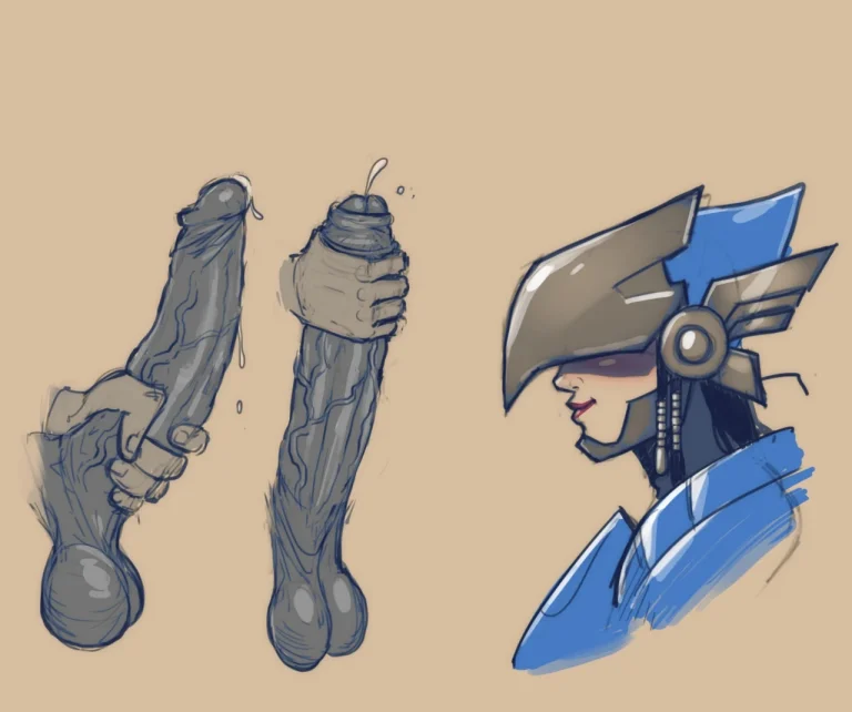 Pharah Super Slut porn comic picture 3