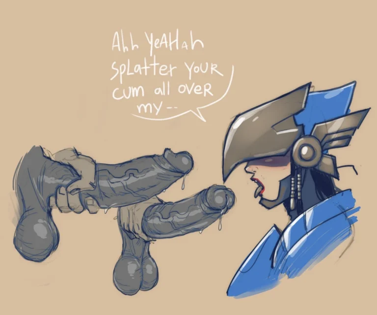 Pharah Super Slut porn comic picture 4