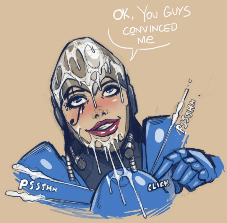 Pharah Super Slut porn comic picture 9