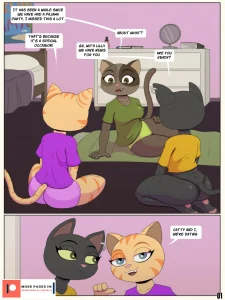 Pijama Party porn comic picture 1
