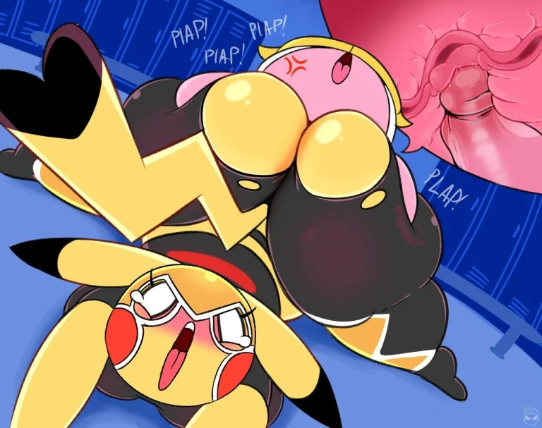 Pika Libre vs Kirby porn comic picture 13