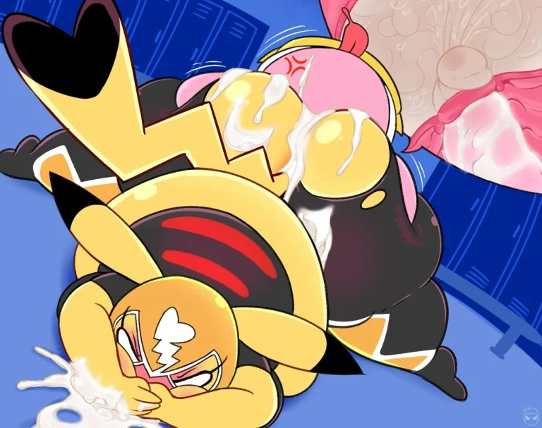 Pika Libre vs Kirby porn comic picture 14