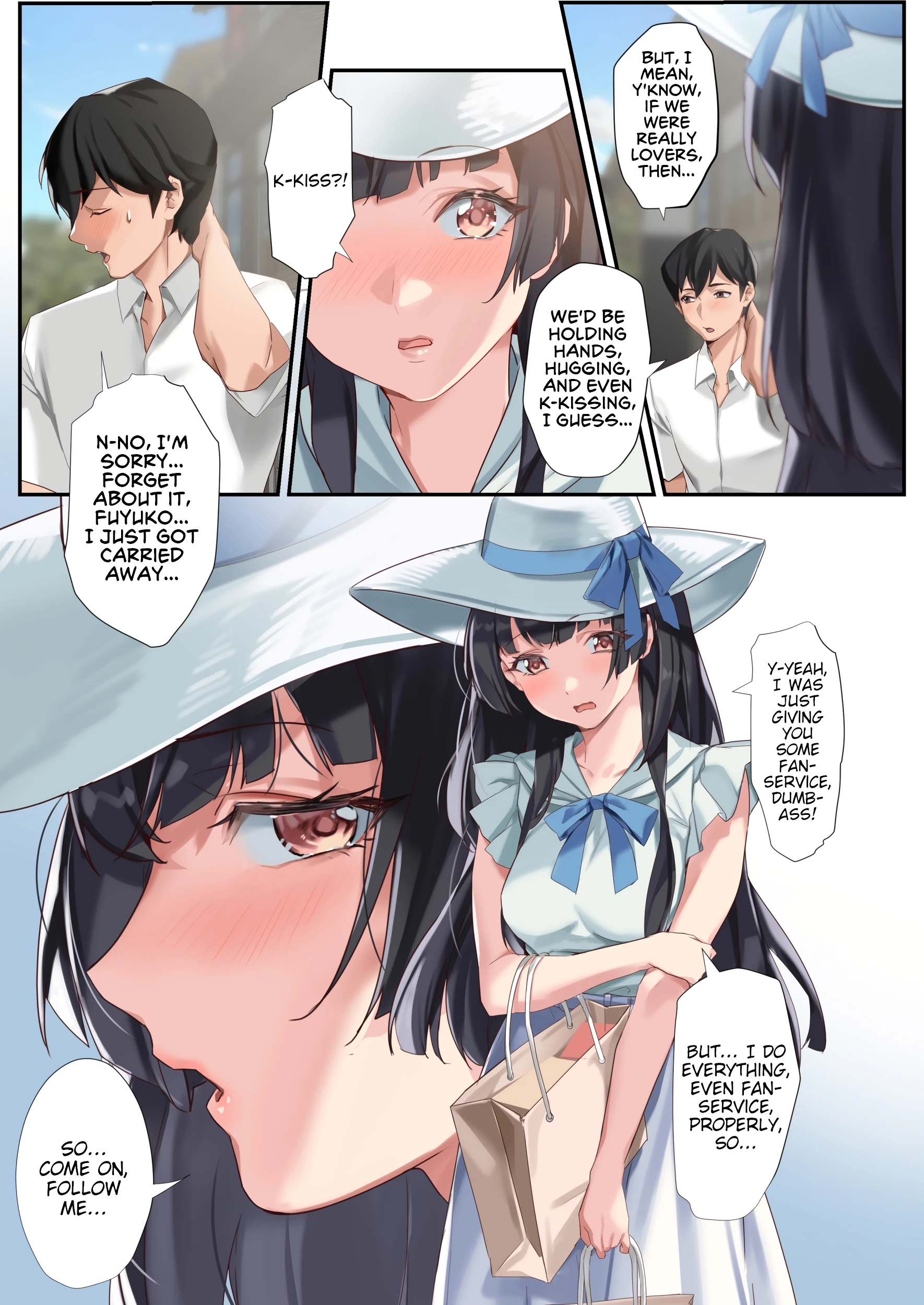 Playing Lovers porn comic picture 6