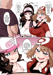 Playing Together With Haruka and Touko porn comic picture 1