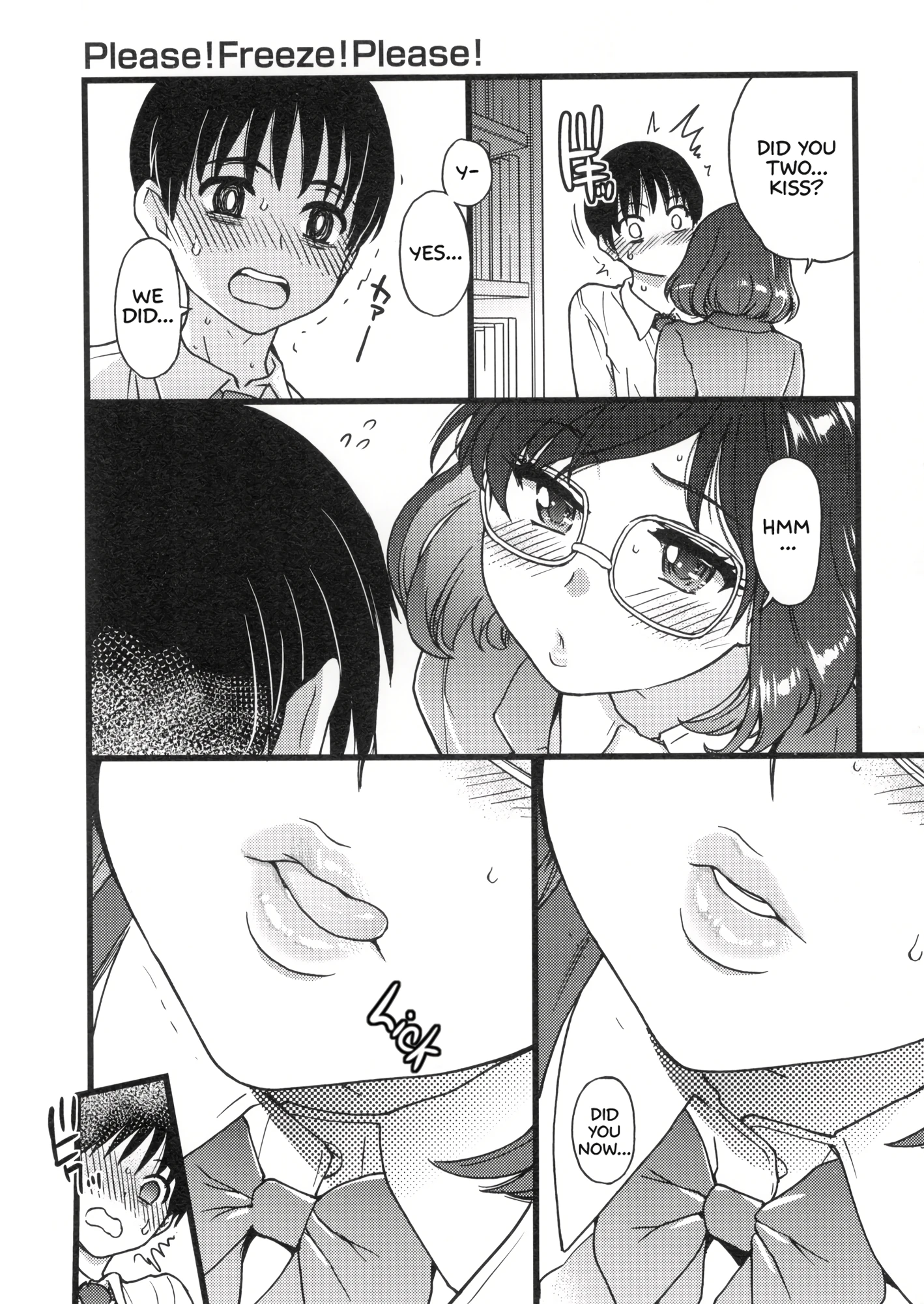 Please! Freeze! Please! 6 porn comic picture 4