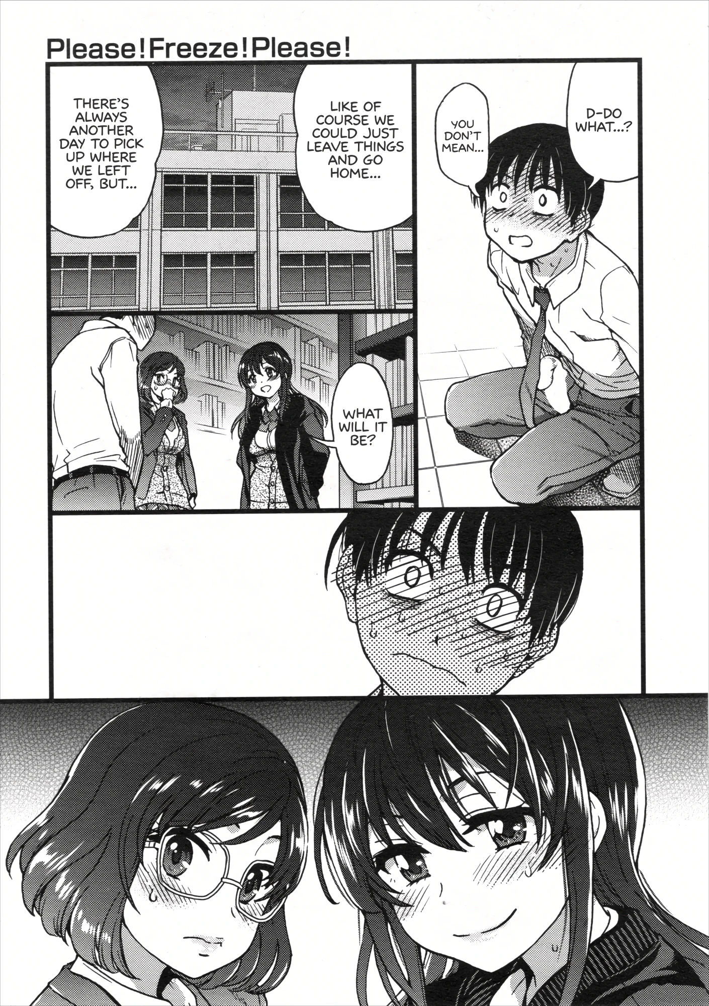 Please! Freeze! Please! 7 porn comic picture 5