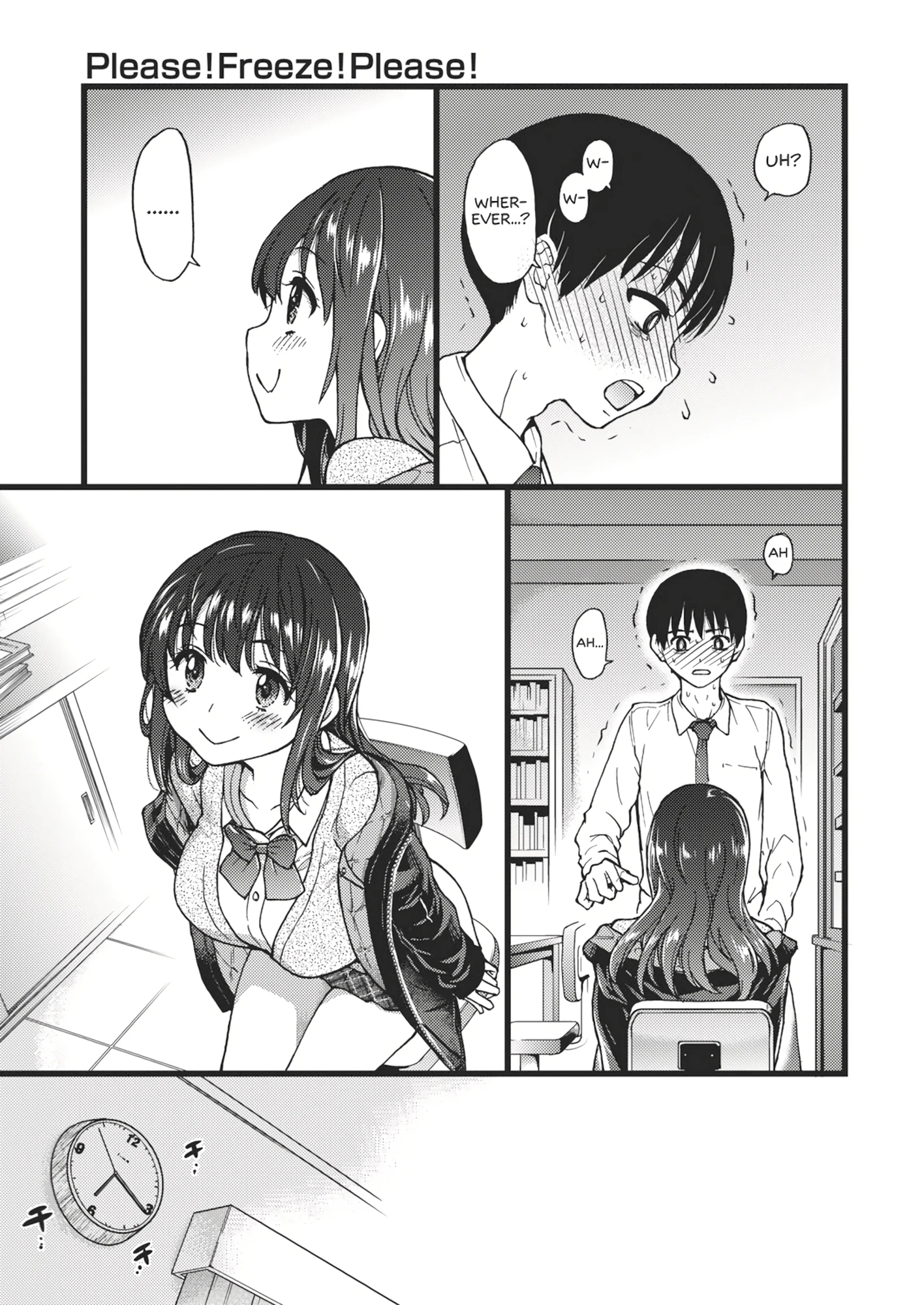 Please! Freeze! Please! porn comic picture 22