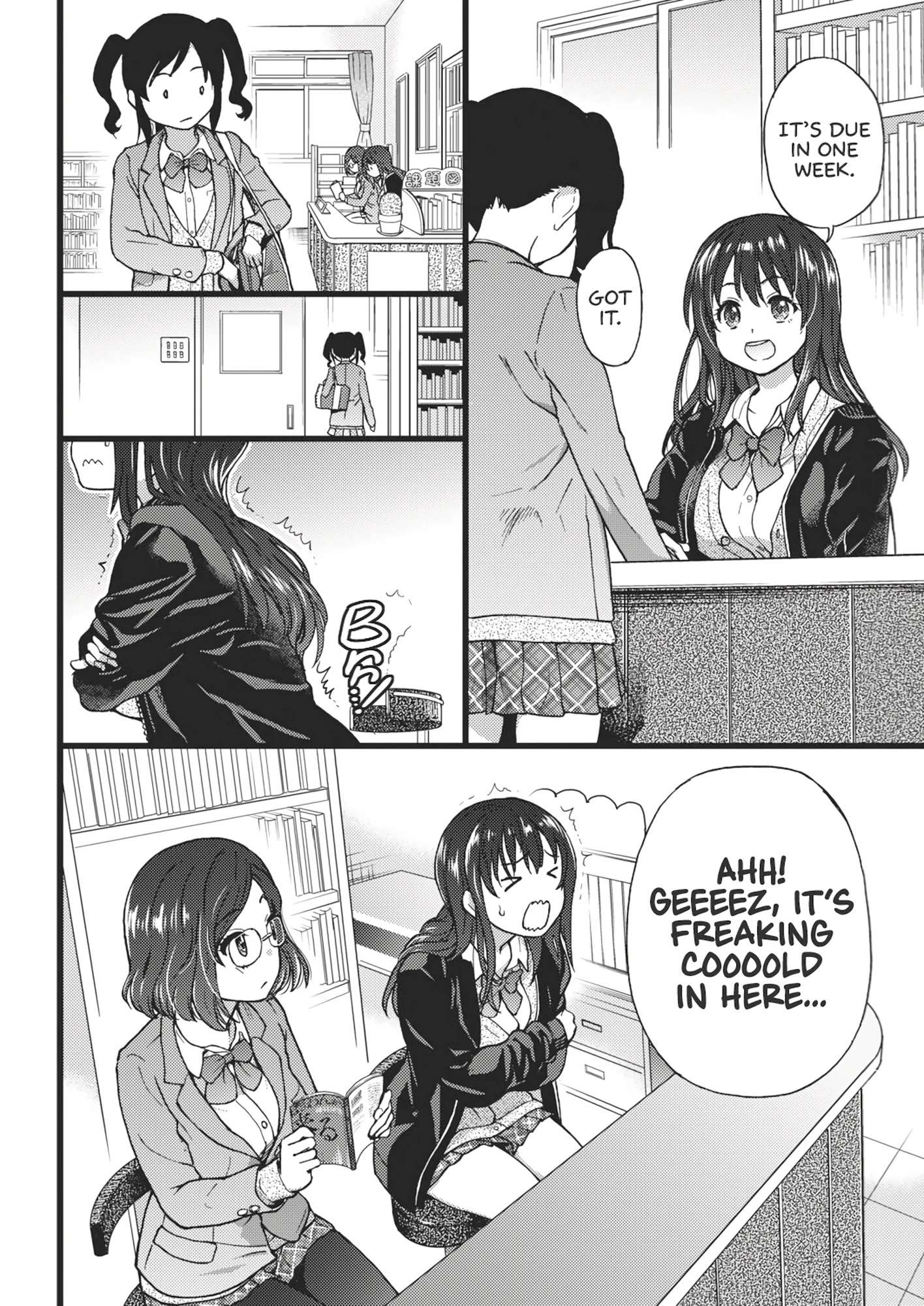 Please! Freeze! Please! porn comic picture 5