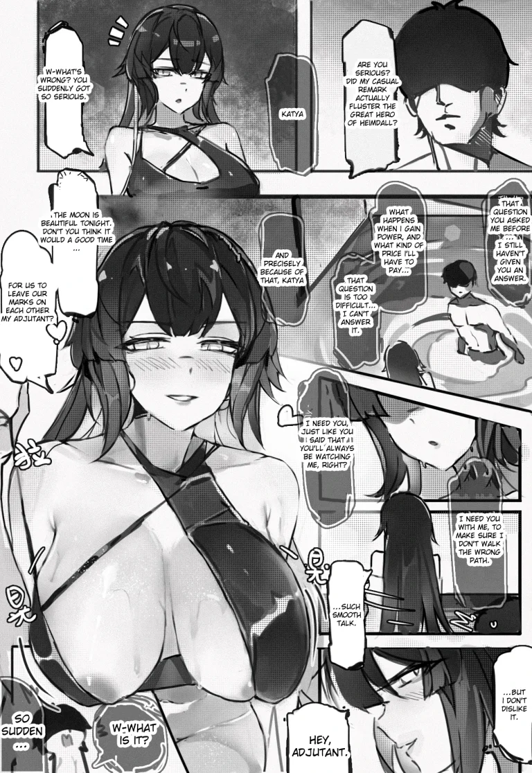 Please Keep Your Eyes on Me Tonight porn comic picture 4