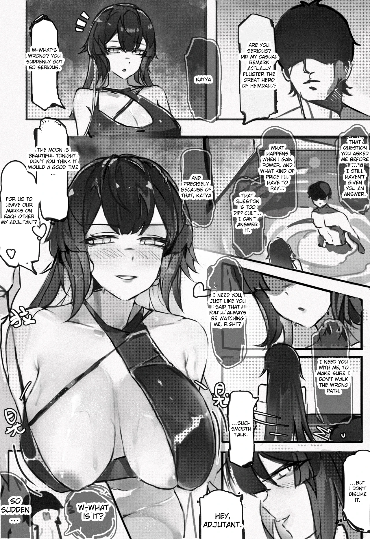 Please Keep Your Eyes on Me Tonight porn comic picture 4