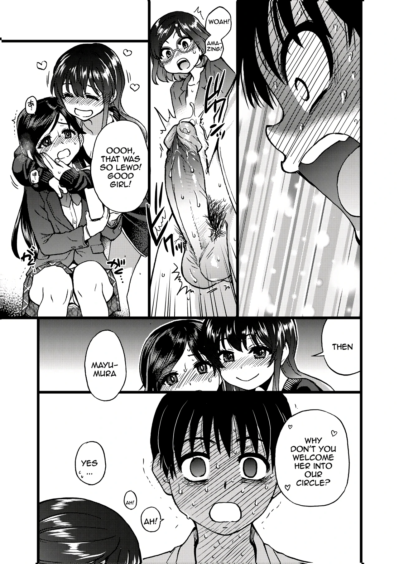Please Let Me Be a Part of your Sex Group porn comic picture 24