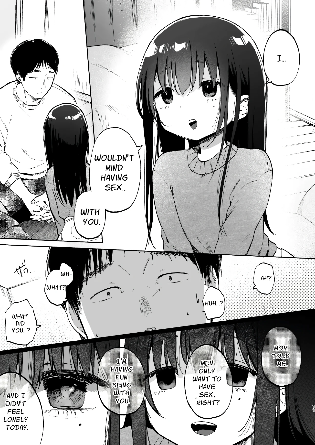 Please Stay With Me Forever porn comic picture 10