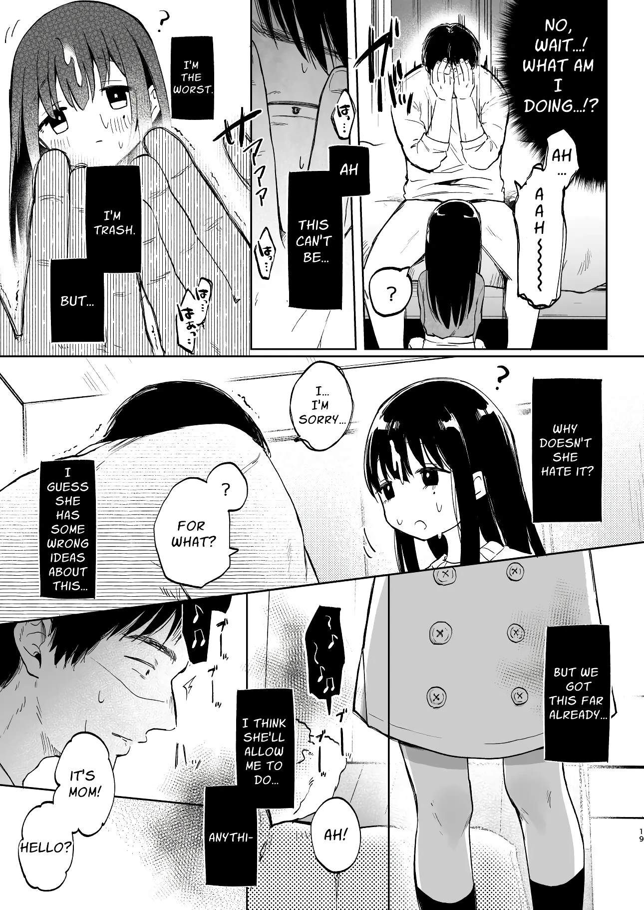 Please Stay With Me Forever porn comic picture 18