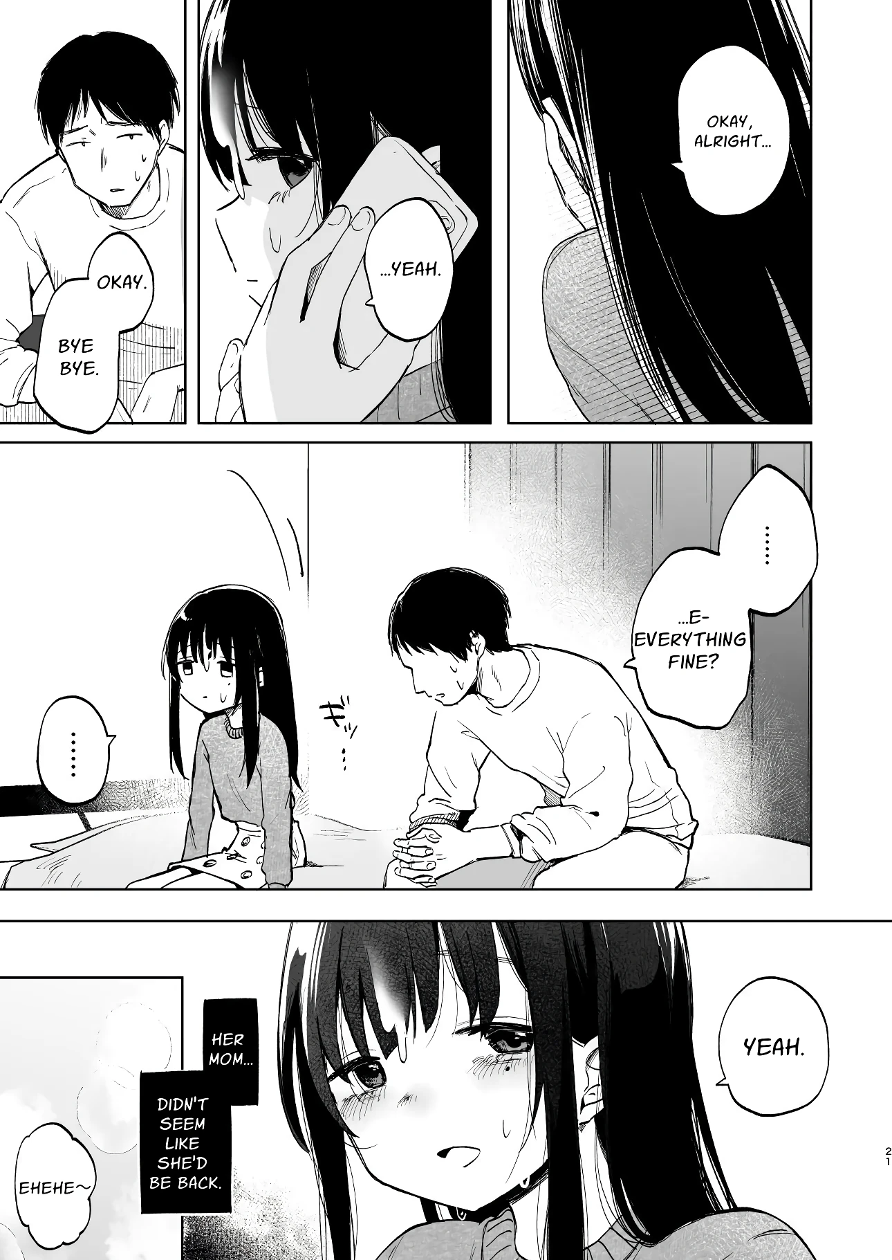 Please Stay With Me Forever porn comic picture 20