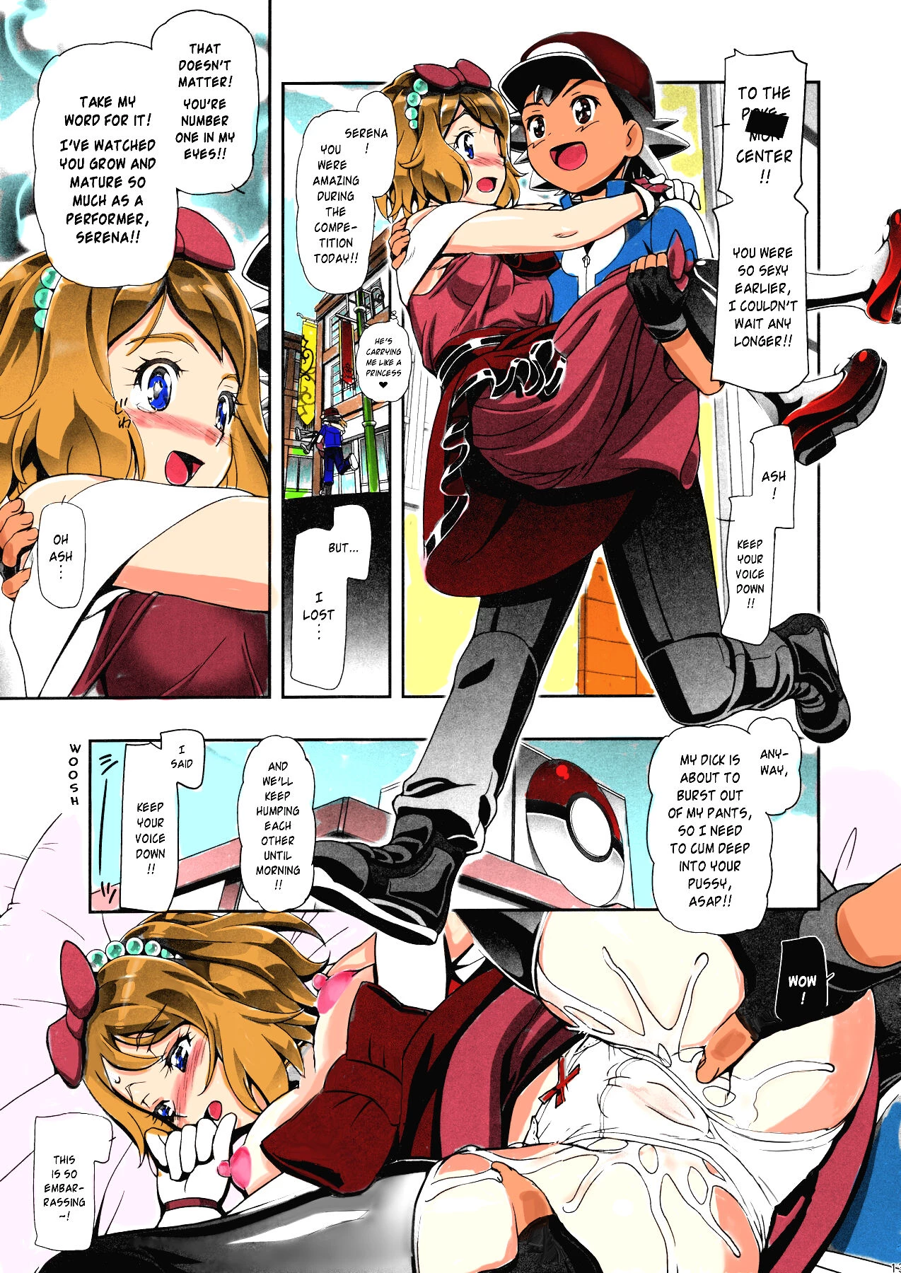 PM GALS Serena Final Stage porn comic picture 12