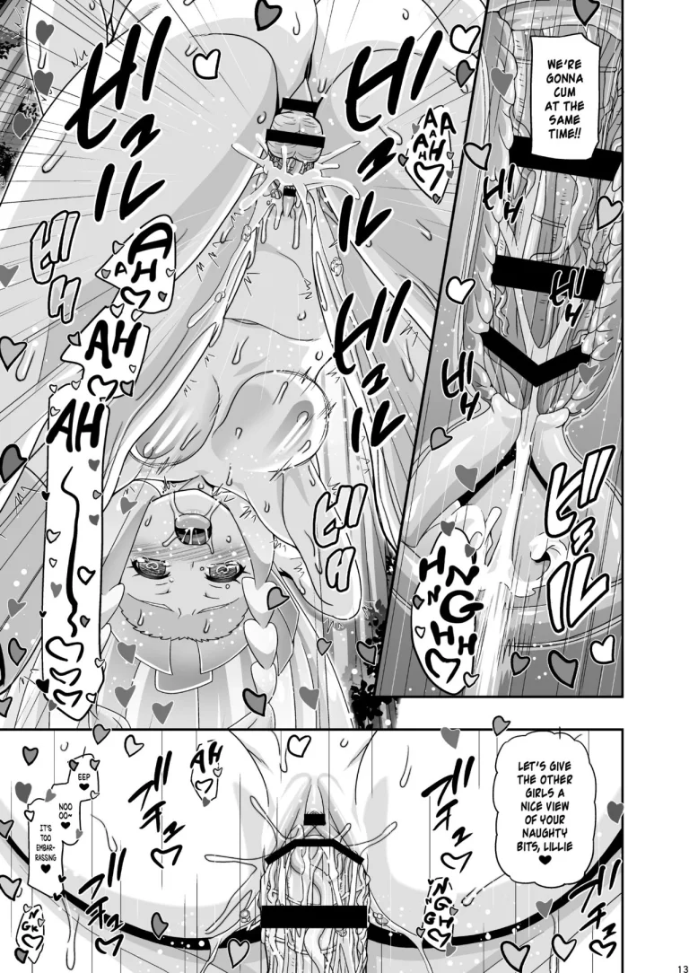 PM GALS Sun Moon Lillie porn comic picture 12