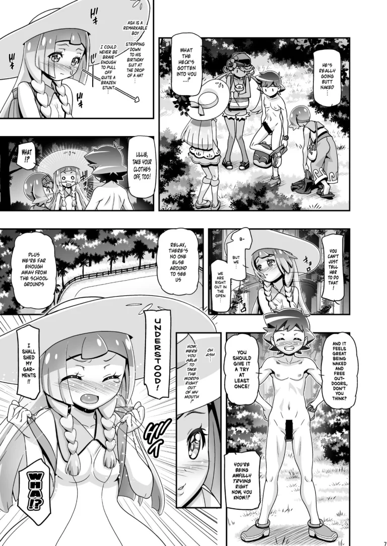 PM GALS Sun Moon Lillie porn comic picture 6