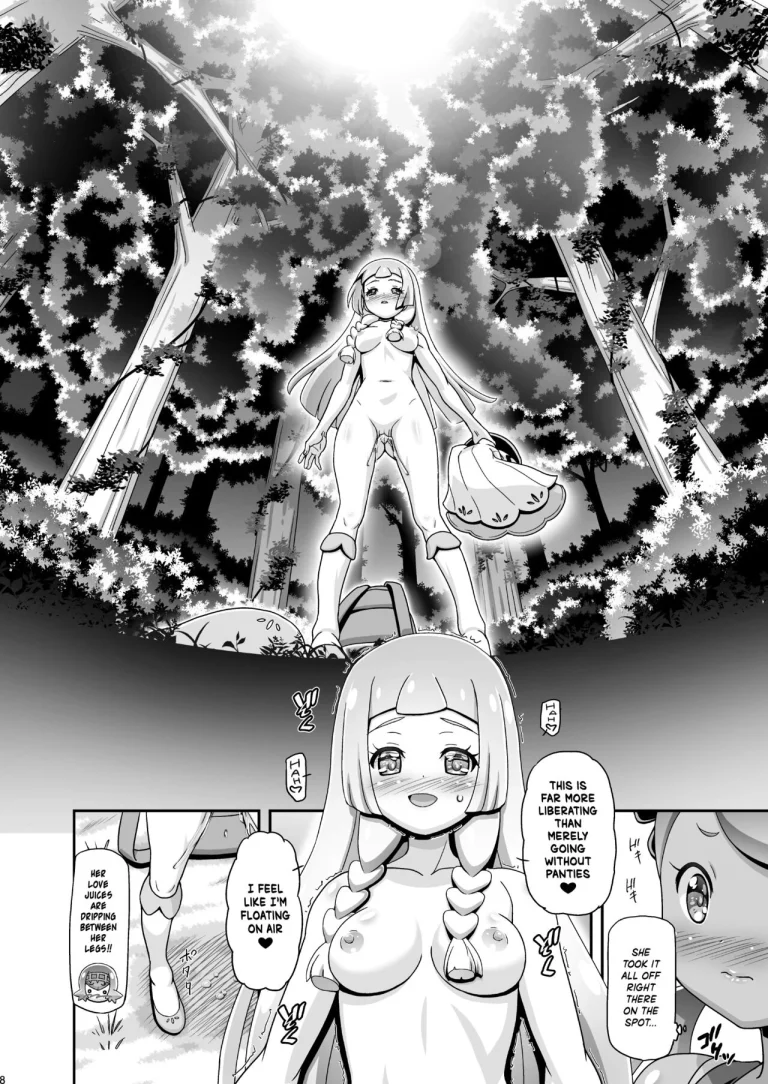PM GALS Sun Moon Lillie porn comic picture 7