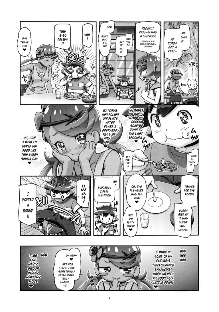 PM GALS Sun Moon Mao porn comic picture 6