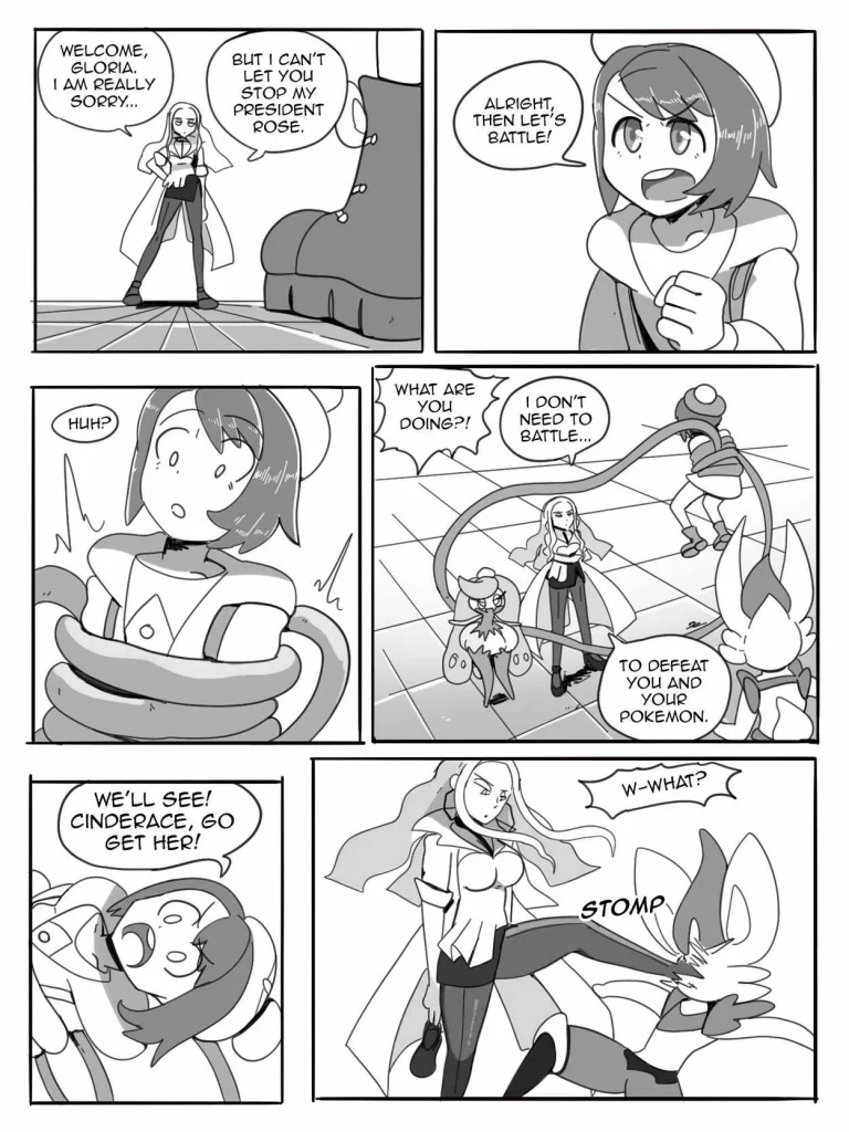 Pokephilia: Oleana vs Gloria porn comic picture 4