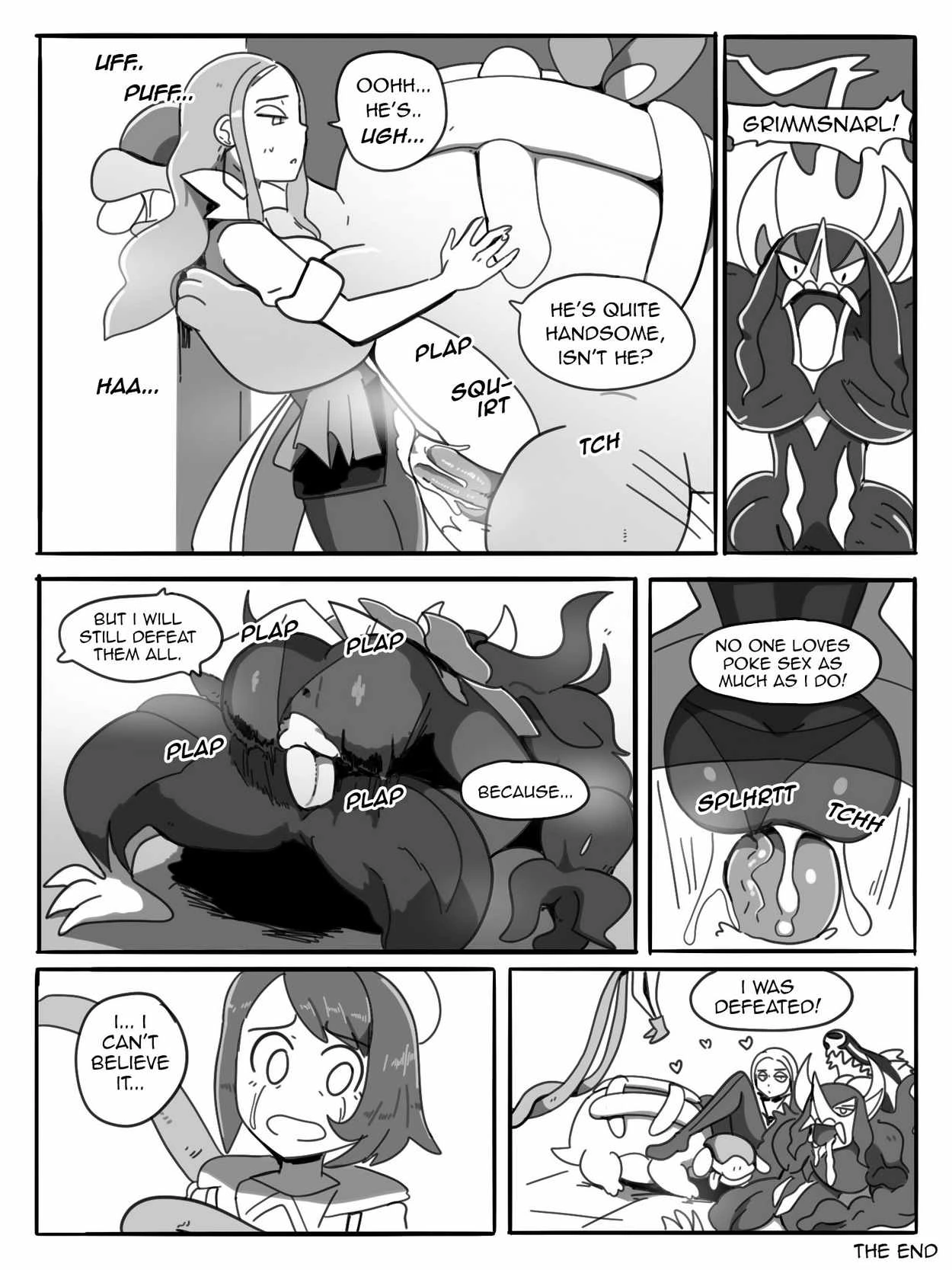Pokephilia: Oleana vs Gloria porn comic picture 7