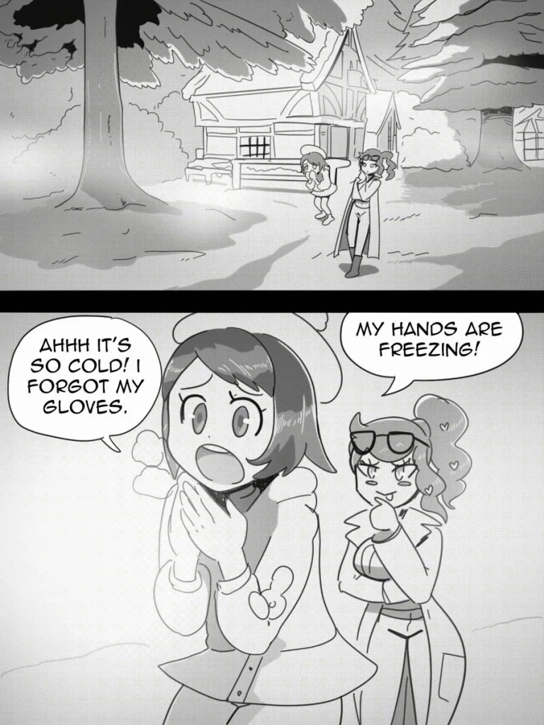 Pokephilia: Oleana vs Gloria porn comic picture 8