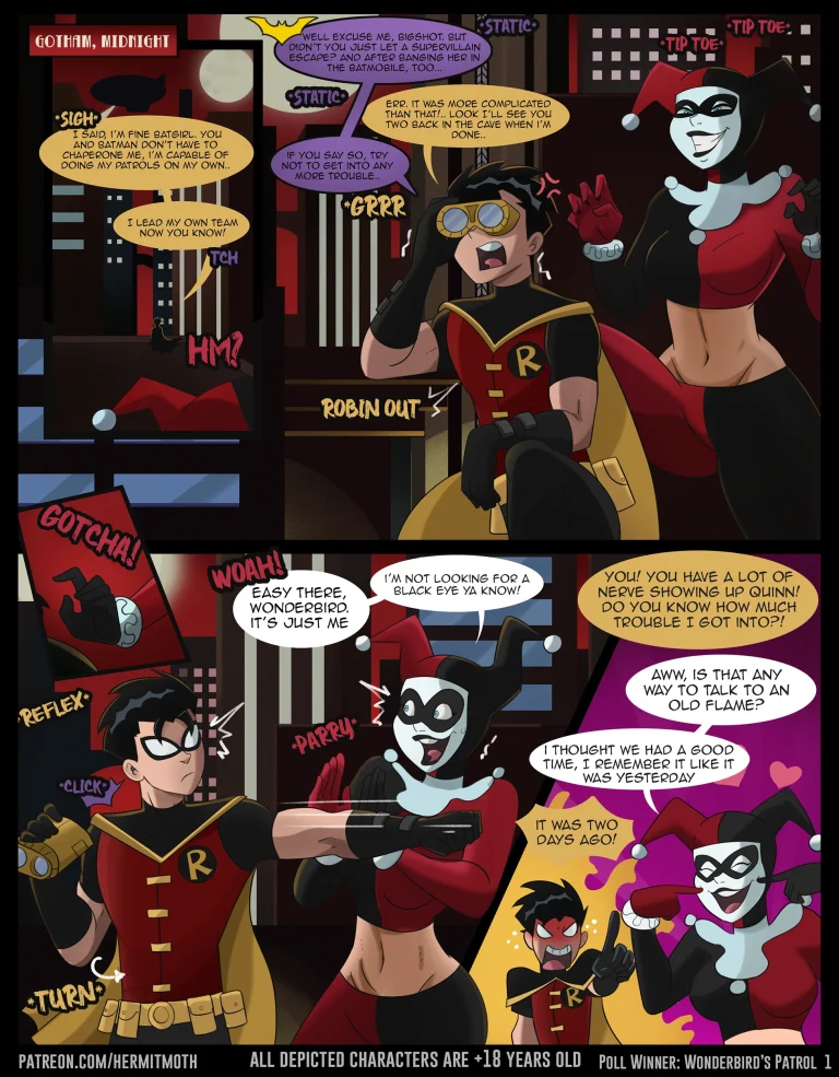 Poll Winner: Wonderbird's Patrol porn comic picture 1