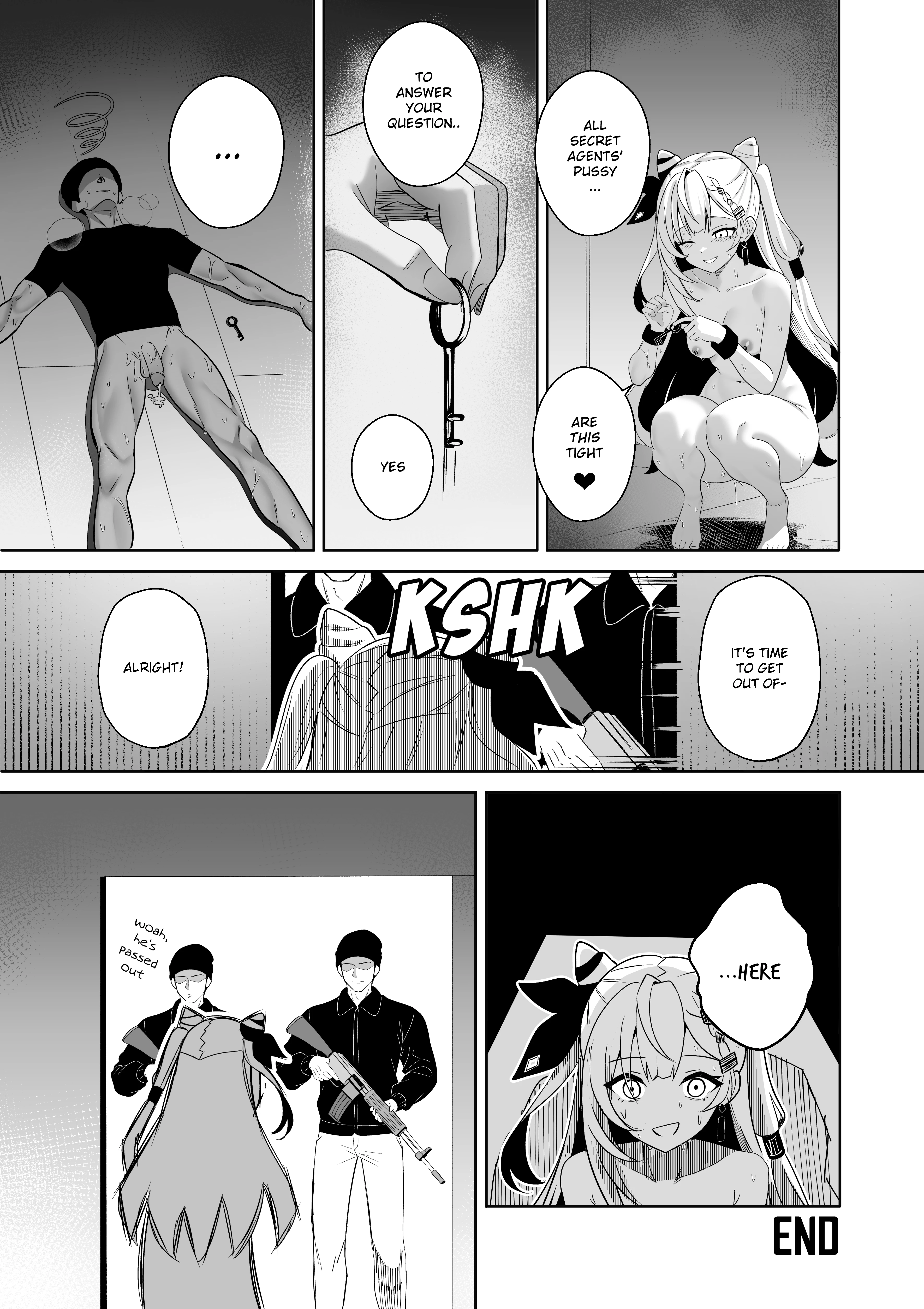 Ponkotsu Agent porn comic picture 21