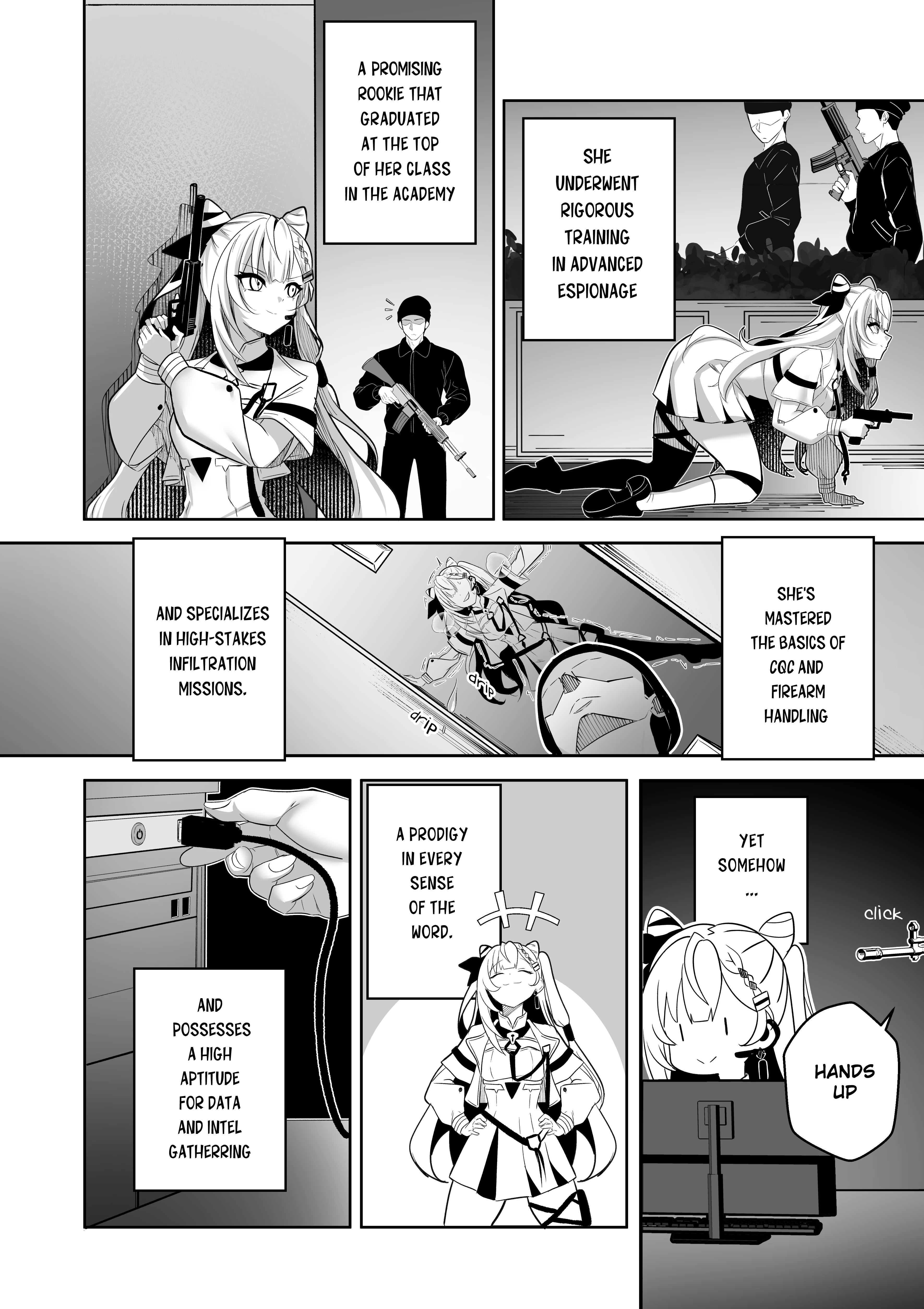 Ponkotsu Agent porn comic picture 4