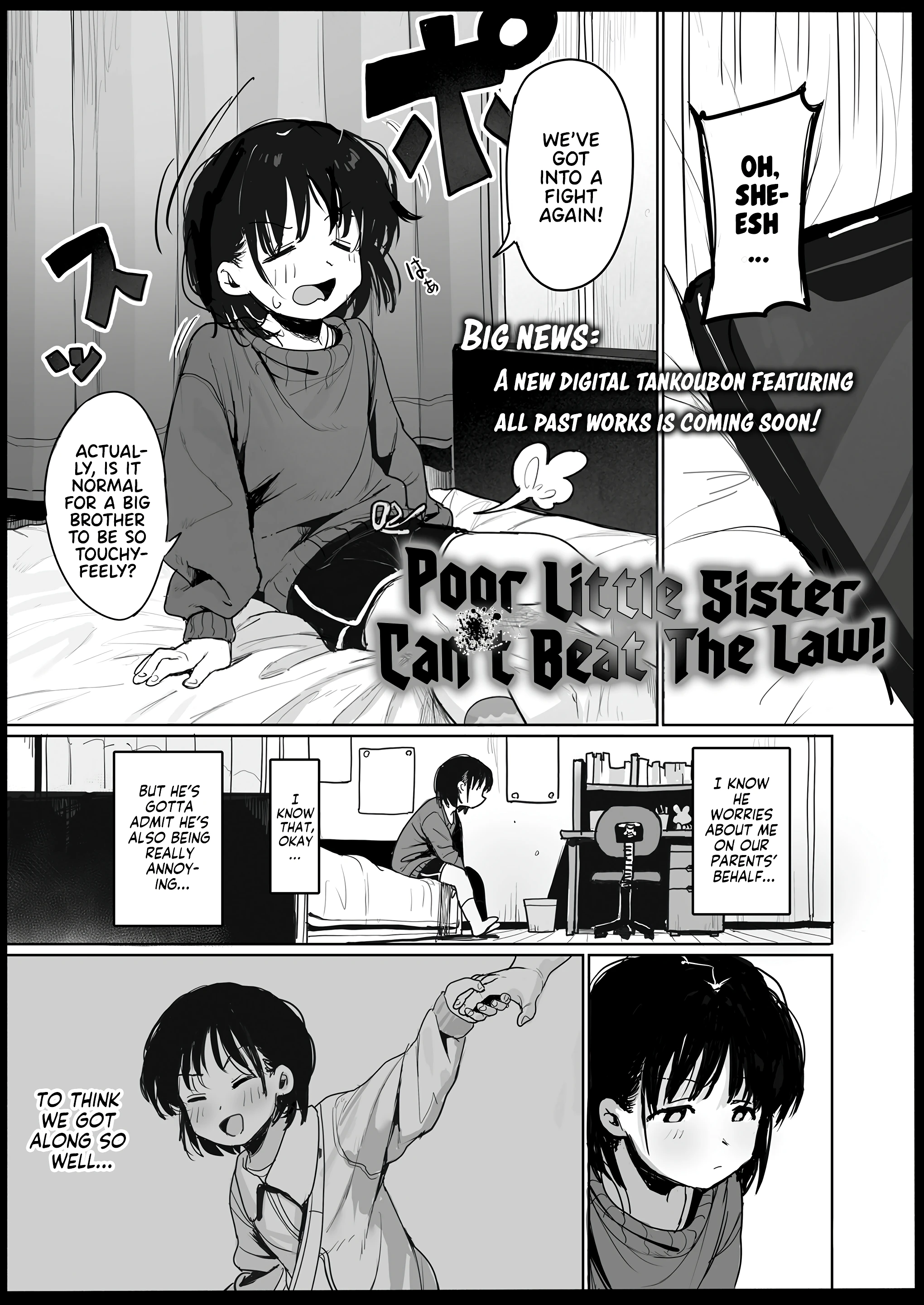 Poor Little Sister Can't Beat the Law! porn comic picture 3