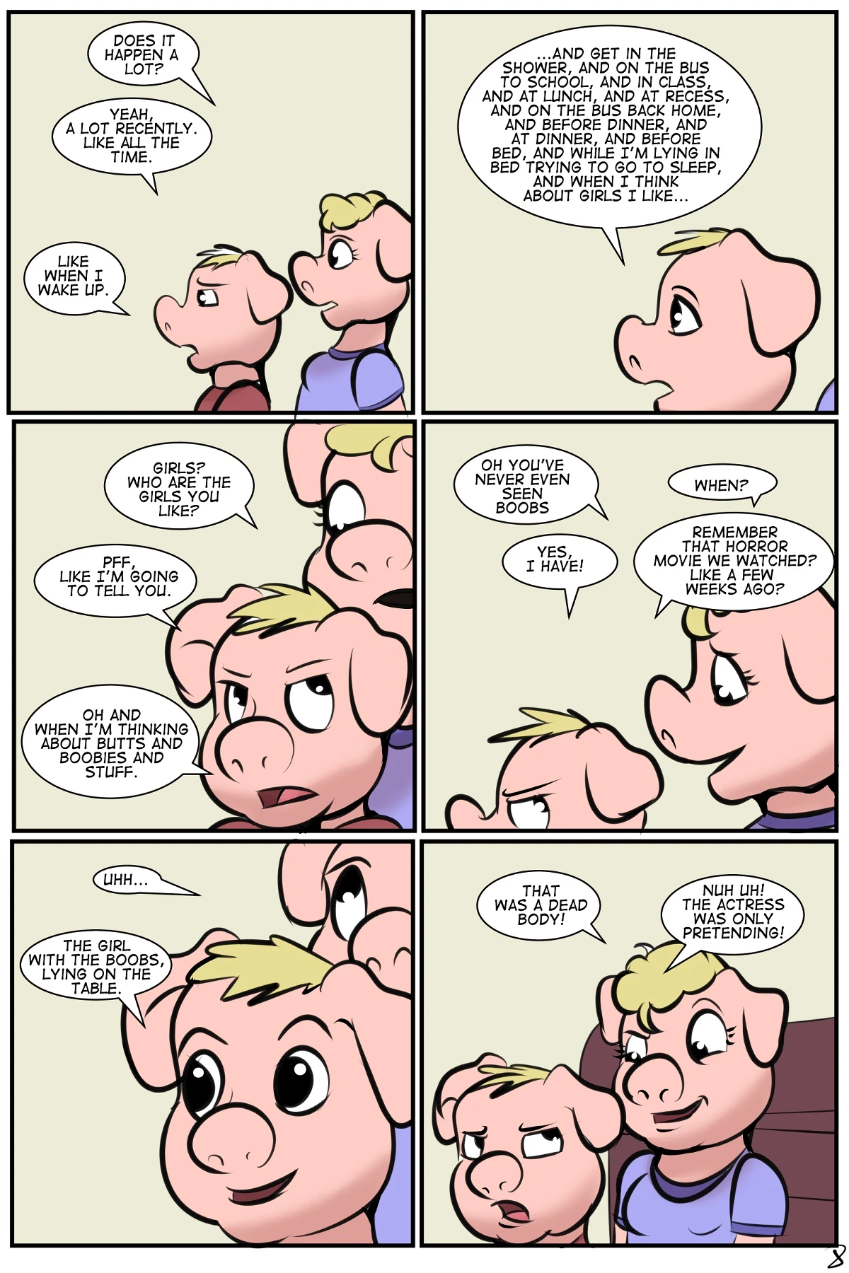 Pork Butt porn comic picture 9
