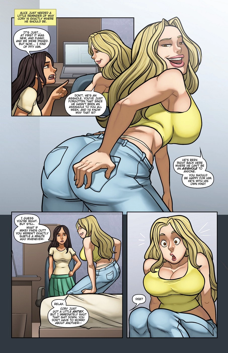 Portals 4- Problem Solving porn comic picture 11