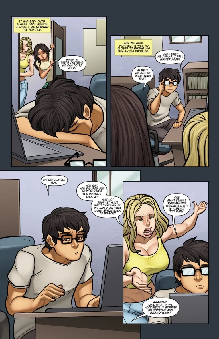Portals 4- Problem Solving porn comic picture 5