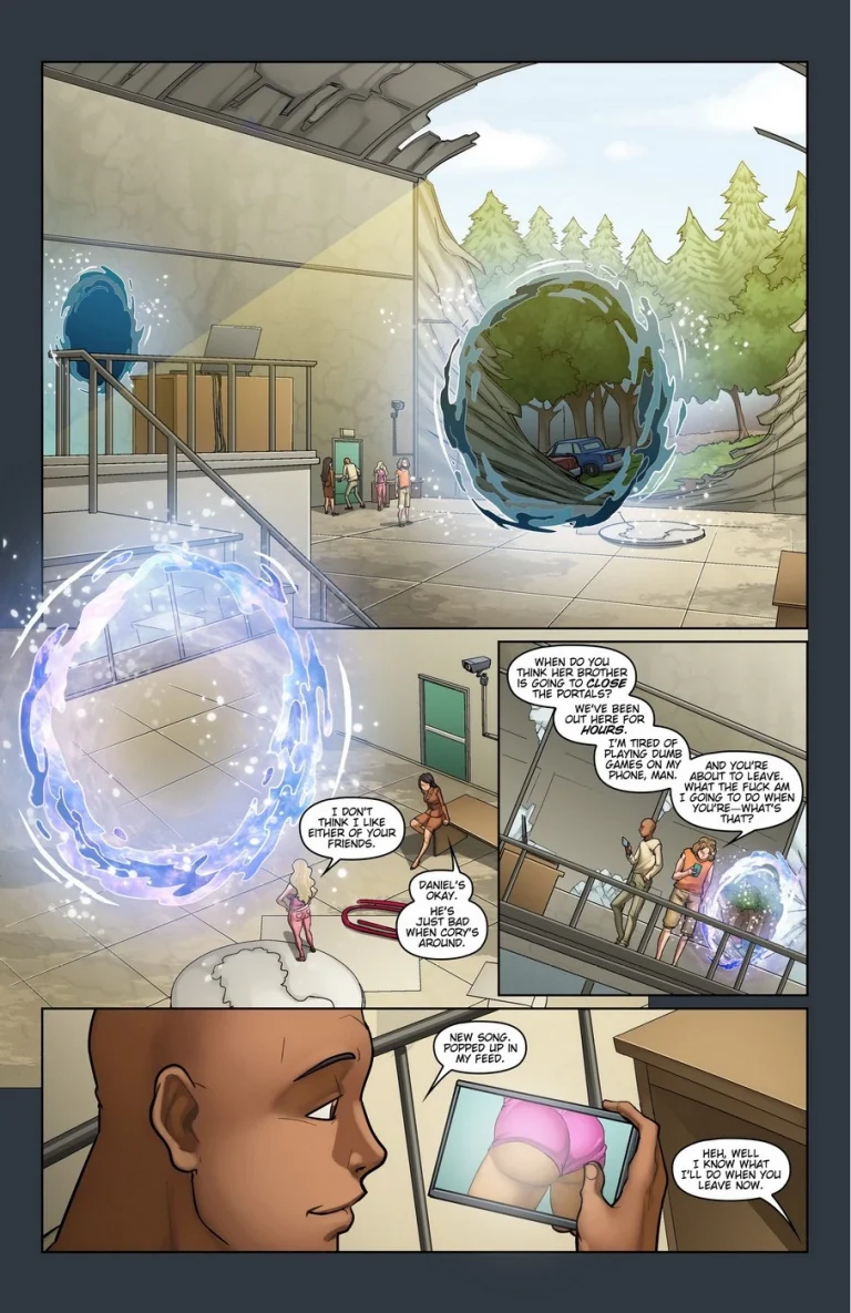 Portals Issue 2- Guards porn comic picture 3
