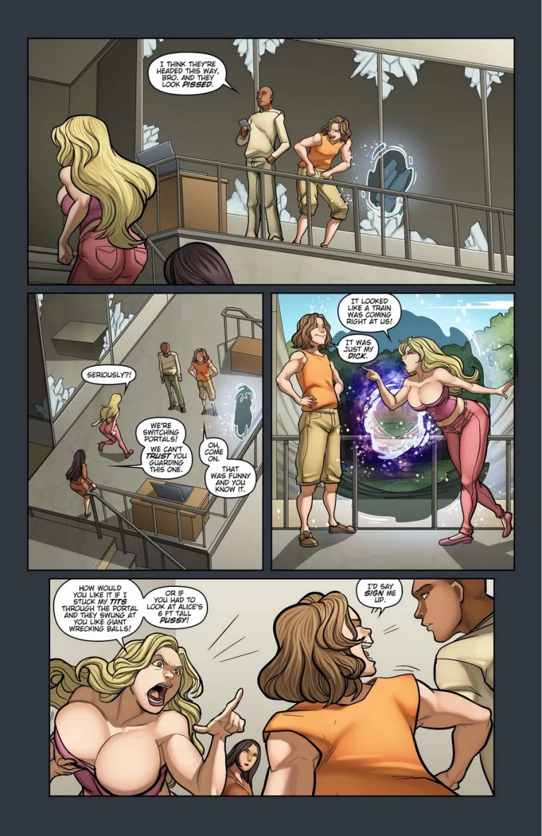 Portals Issue 2- Guards porn comic picture 5