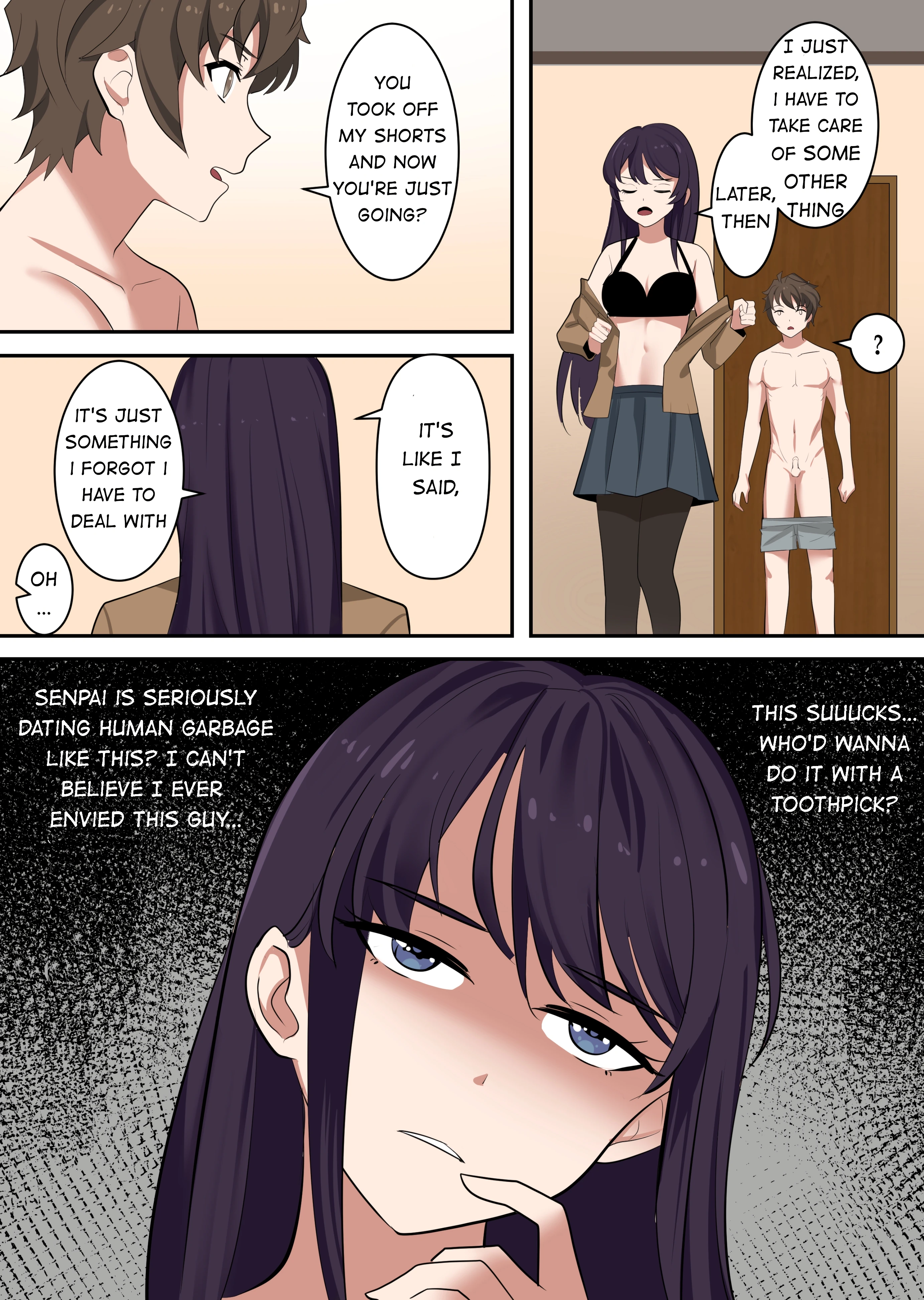 Possessing Sakurajima Mai and Cucking Her Lover porn comic picture 5