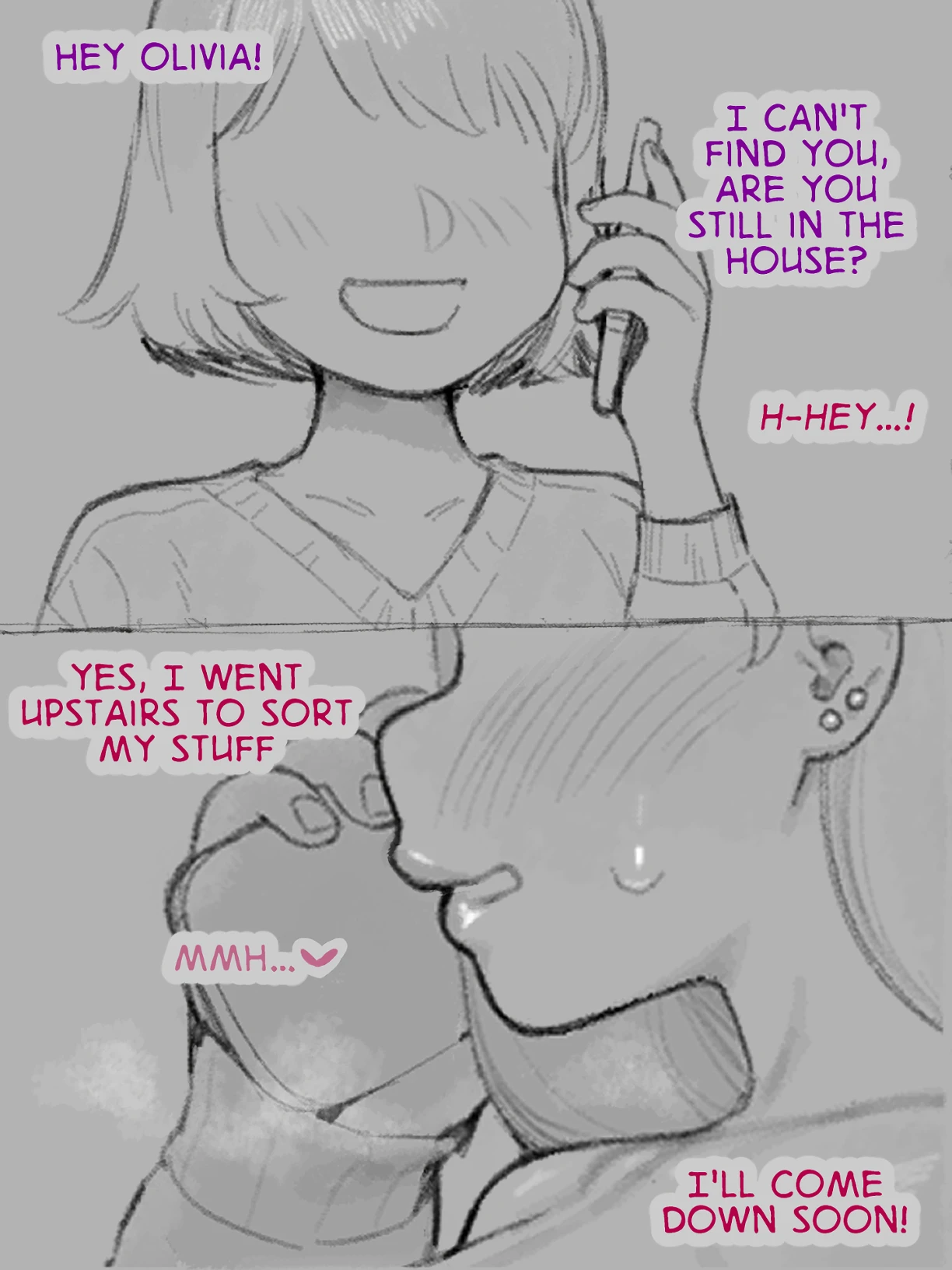 Post Christmas hook-up porn comic picture 13