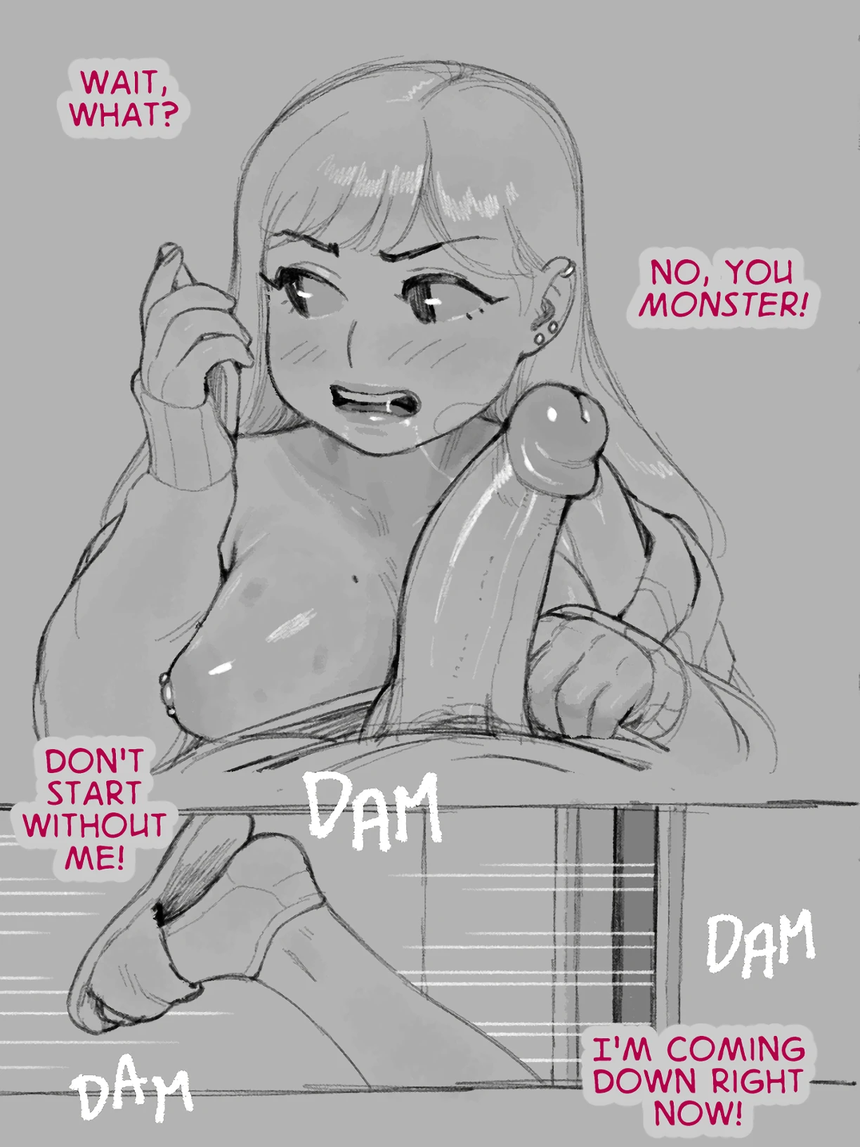 Post Christmas hook-up porn comic picture 24
