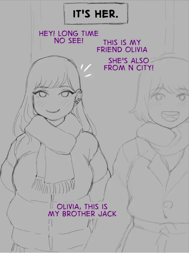 Post Christmas hook-up porn comic picture 3