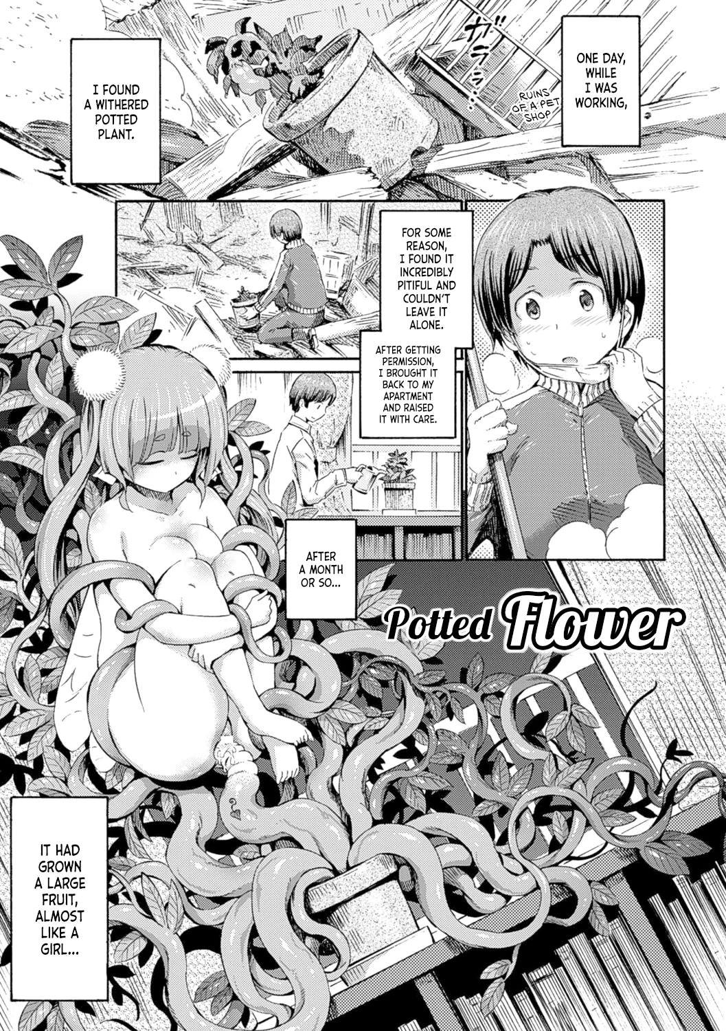 Potted Flower porn comic picture 1