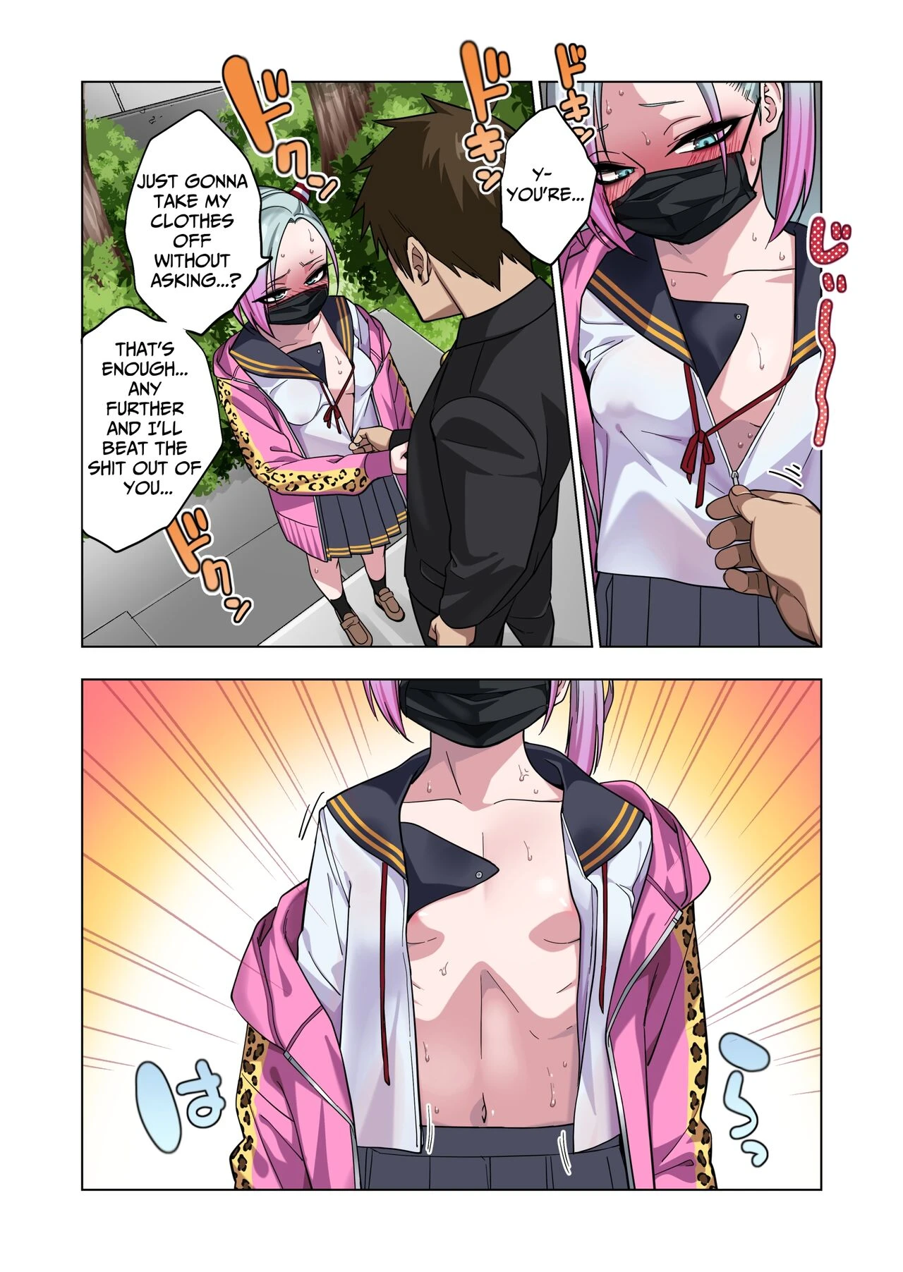 Prickly Delinquent Girl Will Let You Do Almost Anything If You Tease Her Sensitive porn comic picture 10