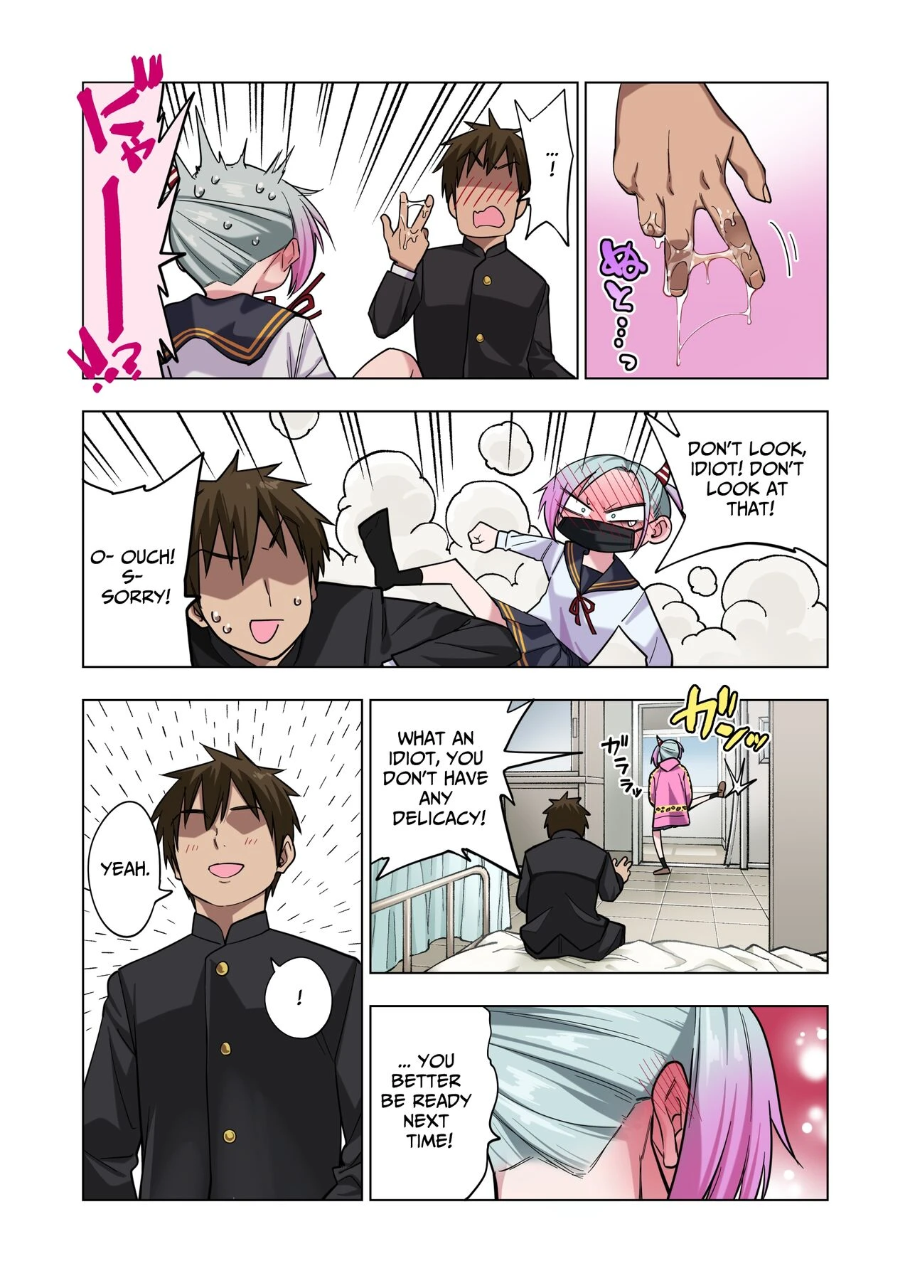 Prickly Delinquent Girl Will Let You Do Almost Anything If You Tease Her Sensitive porn comic picture 27