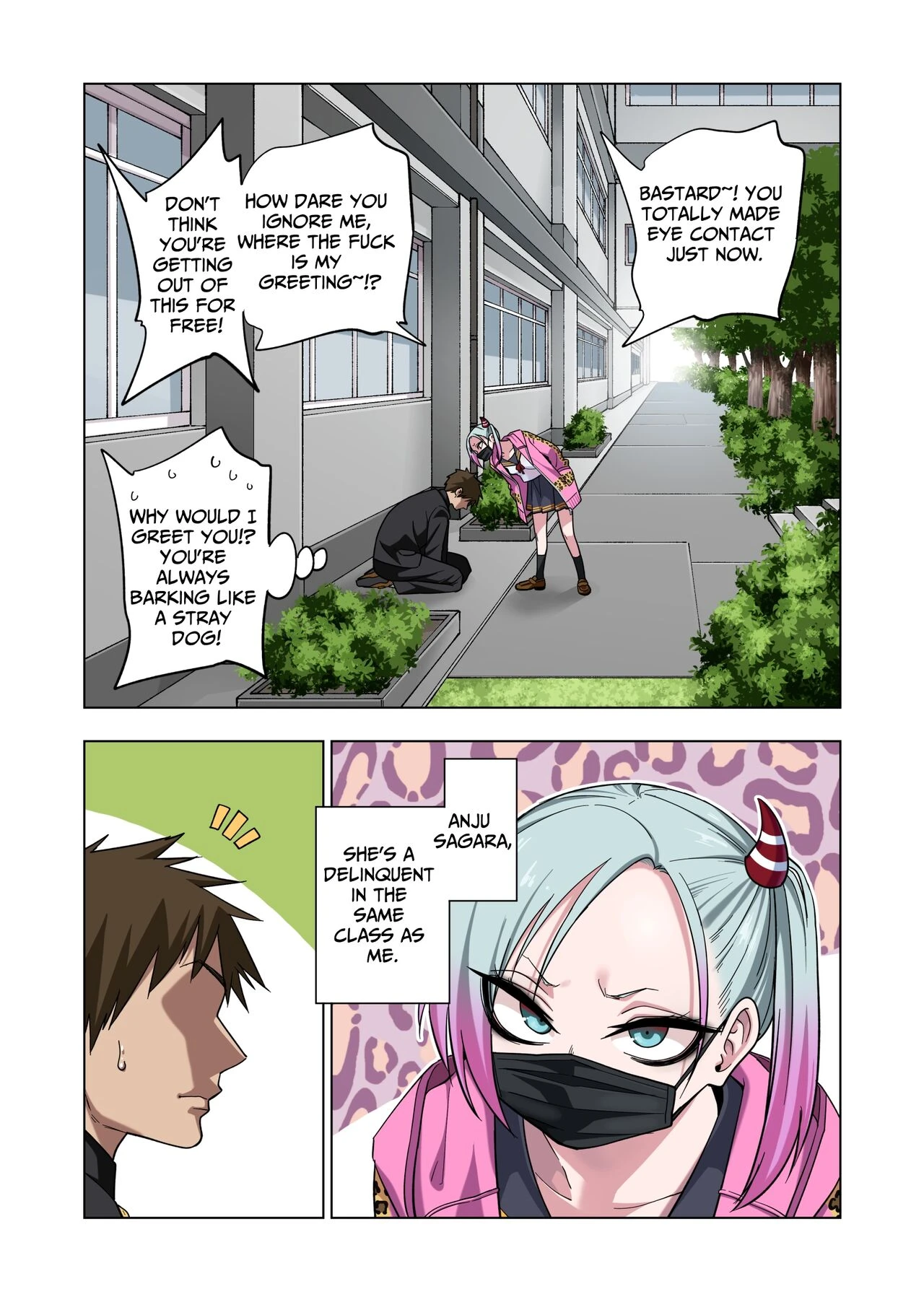 Prickly Delinquent Girl Will Let You Do Almost Anything If You Tease Her Sensitive porn comic picture 3